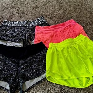 Lululemon Women's Running Shorts Set